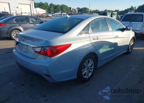 2014 Hyundai Sonata Gls z USA, uszkodzony, nr VIN 5NPEB4AC4EH896474